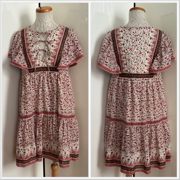 SEA NY Short Sleeve Ivette Tunic Dress Sz Medium - Picture 5 of 15